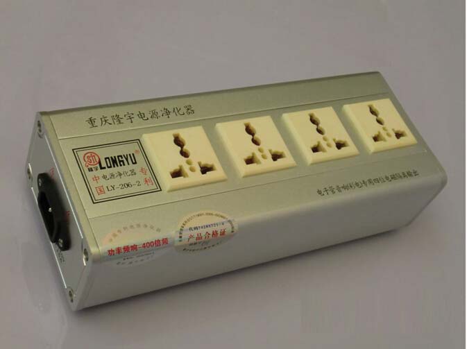 LY -206-2新版四孔电源净化器插排,400倍频/20KHZ/2200W